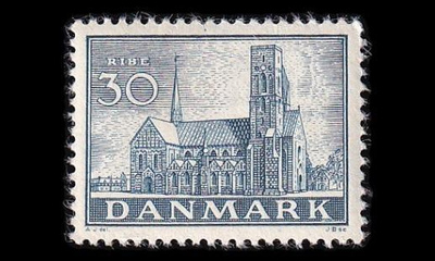 Tanska 232 ** Reformaatio 30 öre (1936)