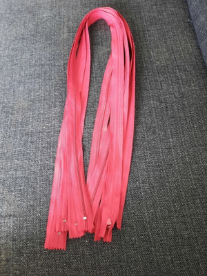 Umpivetoketju 100cm tummanpunainen