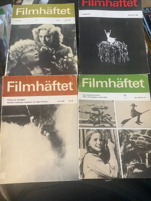 Filmhäftet x 4 80-luku