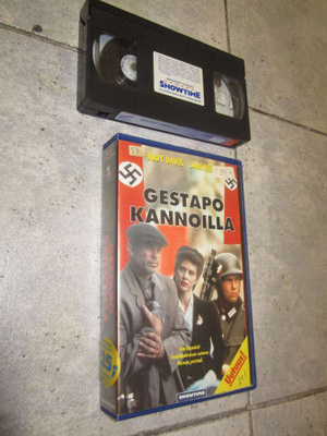 GESTAPO KANNOILLA - VANHA VHS