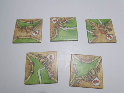Varaosia CARCASSONNE Pelilaatta Kangaskauppa