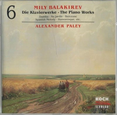 BALAKIREV / PALEY: The Piano Works Vol. 6 – Koch CD 1995