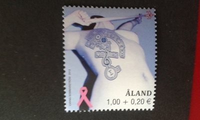 åland 2012 roosa nauha 1,0+0,2€**