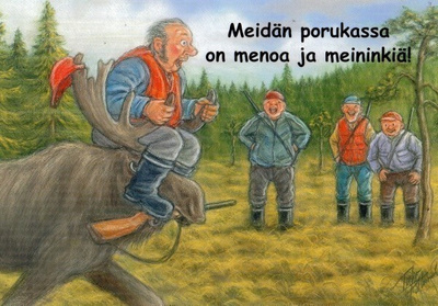 Terho Peltoniemi - Hörölä - meidän porukassa on menoa ja mei