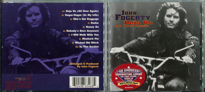 JOHN FOGERTY . CD-LEVY . DEJA VU . ALL OVER AGAIN