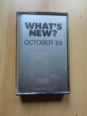 What's new october '89 C-kasetti promotion only / Never sold