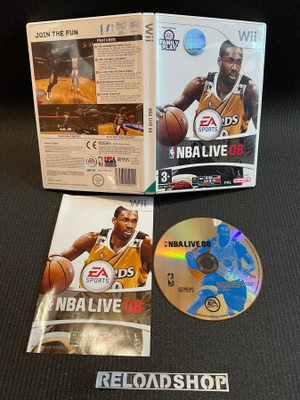 NBA Live 08 Wii - CiB