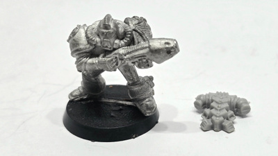 WH40K - Space Marine with Plasma Gun (Rogue Trader) [S119]