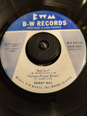 BOBBY MAC,B-W 804