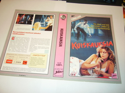Vhs kansipaperi Fix - KUISKAUKSIA  (Sis.postikulut)
