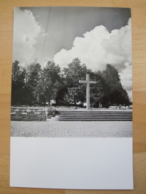 VANHA Valokuva Sankaripatsas Sankarihaudat Virrat 1940-l