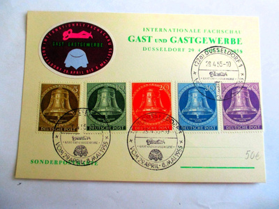 1955 Düsseldorf messukortti