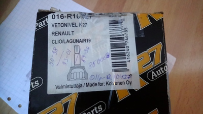 Renault Vetonivelen suojakumi K27 016-R10427 850008