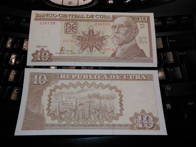 Kuuba Cuba 10 Pesos 2005-2015 P117 UNC