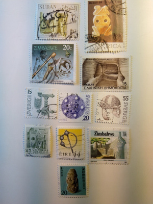 Postimerkki arkeologia 10 erilaista