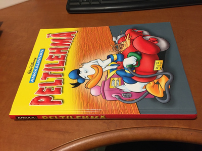 DISNEY ANKKALINNAN PELTILEHMÄ HYVÄ