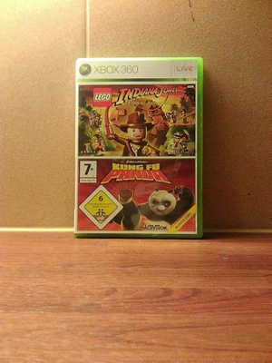 XBOX360: LEGO INDIANA JONES / KUNG FU PANDA (CIB) PAL