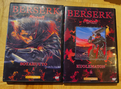 Berserk dvd:t