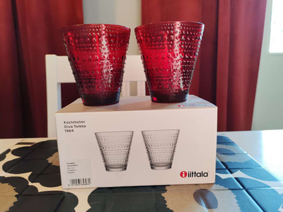 Iittala Tumbler juomalasit Karpalo 6 kpl