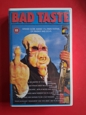 Bad Taste (1987) VHS