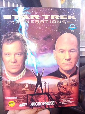 PC PELI STAR TREK GENERATIONS ( BIG BOX ) SIS POSTIKULU