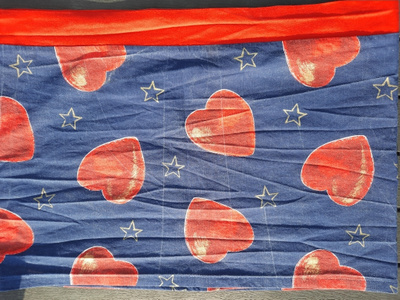 Jouluinen verhokappa 280x49cm