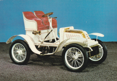 AUTOKORTTI - DE DION BOUTON 1902