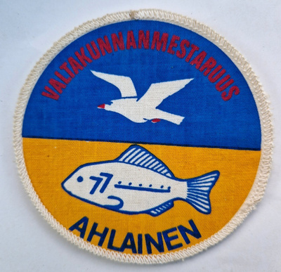 Kalastus Ahlainen Kangasmerkki Valtakunnan Mestaruus