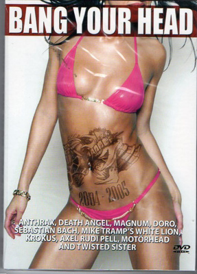 bang your head 2004-2005 (57 219) UUSI DVD 89min, anthr