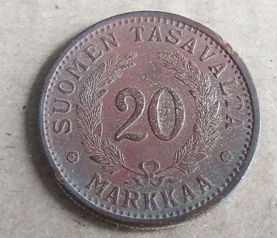 20 mk 20 markkaa 1939