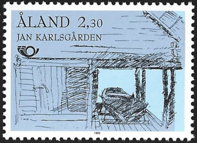 Åland 1993 Pohjola - Ulkoilmamuseo 2,30 mk ** LaPe 071