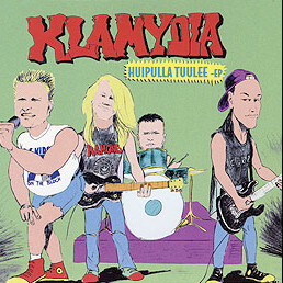 KLAMYDIA - Huipulla Tuulee CD/EP - Kråklund 1994