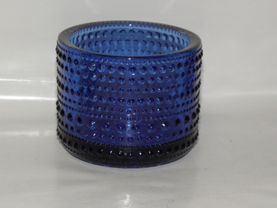 Iittala Kastehelmi tuikku ultramariininsininen Suomi 100 v