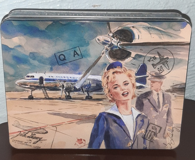 Metallinen rasia Starbrooks Airlines