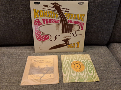 Pelimanni musaa 1 lp & 2 singleä