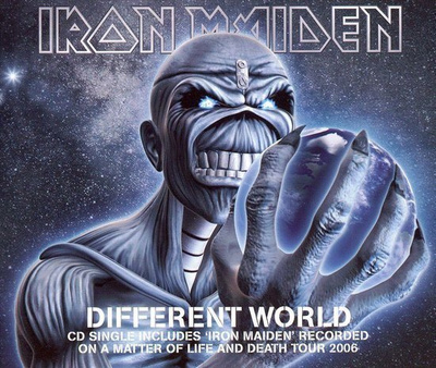 IRON MAIDEN: Different world (CD-single), 2006