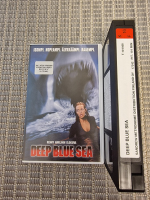 Deep Blue Sea (Renny Harlin) VHS