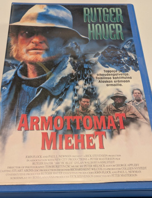 Armottomat Miehet (VHS) "Arctic Blue" Rutger Hauer