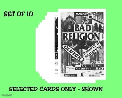 BAD RELIGION -- postikorttisetti   (Upea Lahja !!) #1