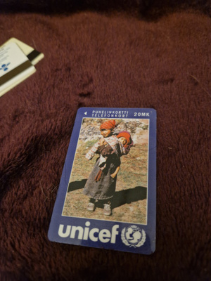 Puhelinkortti Unicef