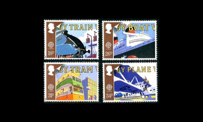 Iso-Britannia 1147-50 ** Europa liikenne ja viestintä (1988