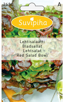 Lehtisalaatti "RED SALAD BOWL" siemenet #