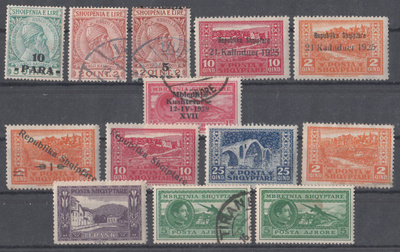 ALBANIA wanhaa 1912-1939
