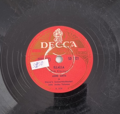 Savikiekko 1950 - Henry Theel - Decca SD 5121