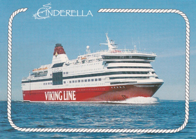 LAIVAKORTTI - M/S CINDERELLA - 8