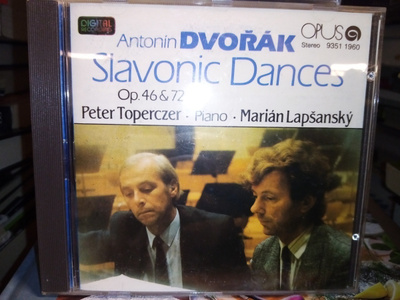 CD Toperczer & Lapsansky : DVORAK SLAVONIC DANCES