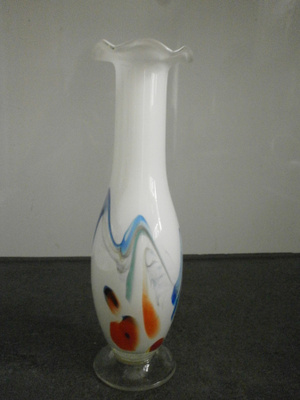 Maljakko opaali Dalian Snowflake (1970-luku)
