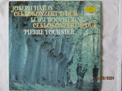 Haydn CELLOKONZERT D-DUR - BOCCHERINI CELLOKONZERT B-DUR (LP