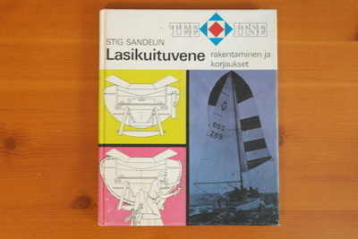 Stig Sandelin:Lasikuituvene.1.P.1976.Sid.Hyvä!