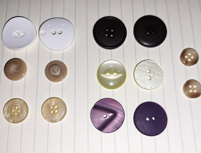 12-23mm nappi erilaisia